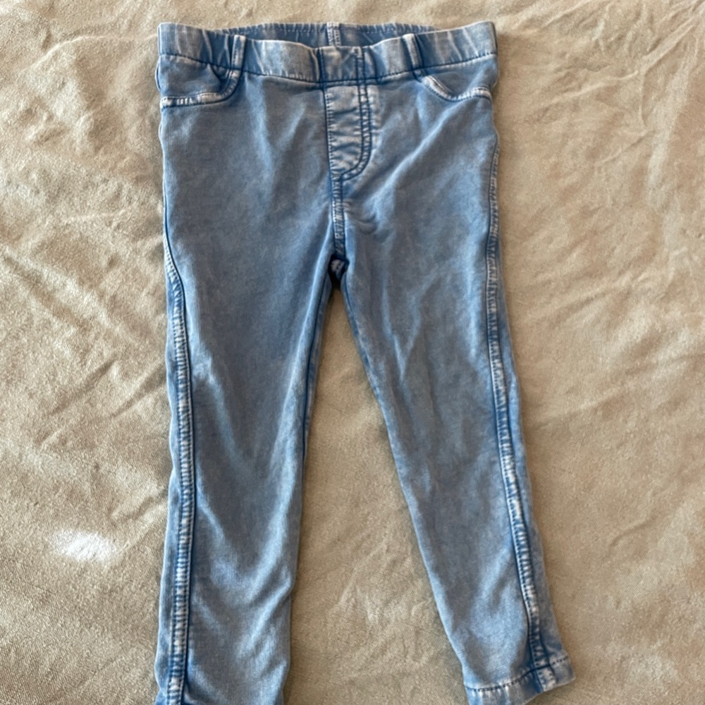 Harper Canyon Blue Leggings Comfortable Stretchy Bottoms
